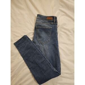 Abercrombie & Fitch Harper Super Skinny Jeans Womens 26x26 Distressed Blue